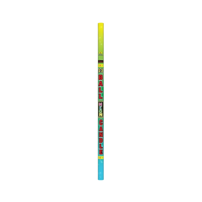 13 Ball Roman Neon Candle