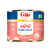 Gits Mini Rasgulla 200g — tin of bite-sized syrupy Indian sweets
