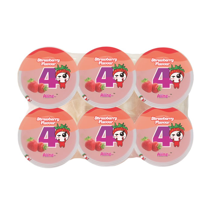 Aiiing Pudding Strawberry 6cups