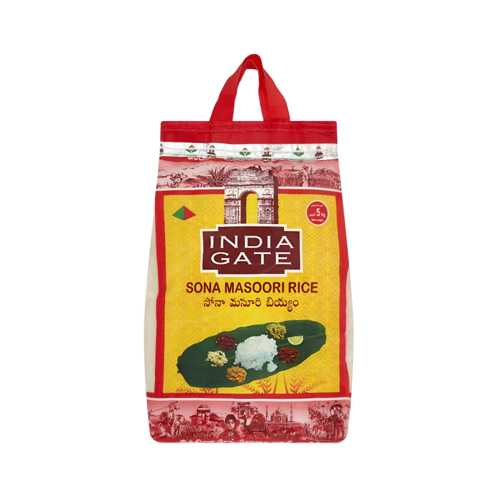 India Gate Sona Masoori Rice 5Kg