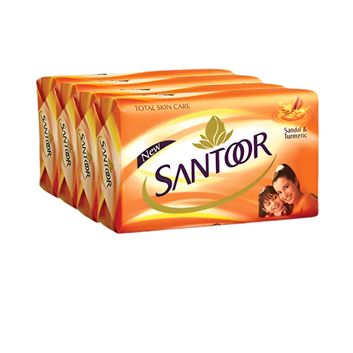Santoor Sandal Shop 100g×4 pc