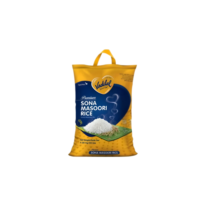 Vadilal Premium Sona Masoori Rice 10lb
