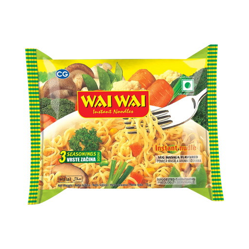 Wai Wai Instant Noodle Vegetable - Noodles - kerala grocery store in canada