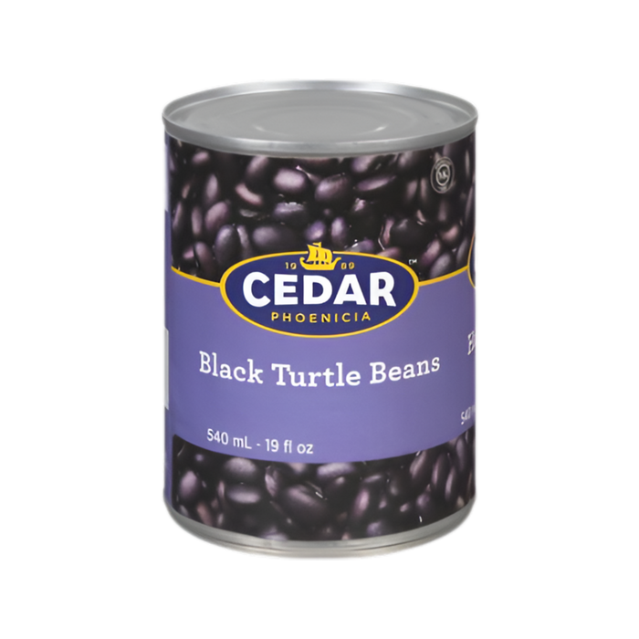 Cedar Black Turtle Beans 540g