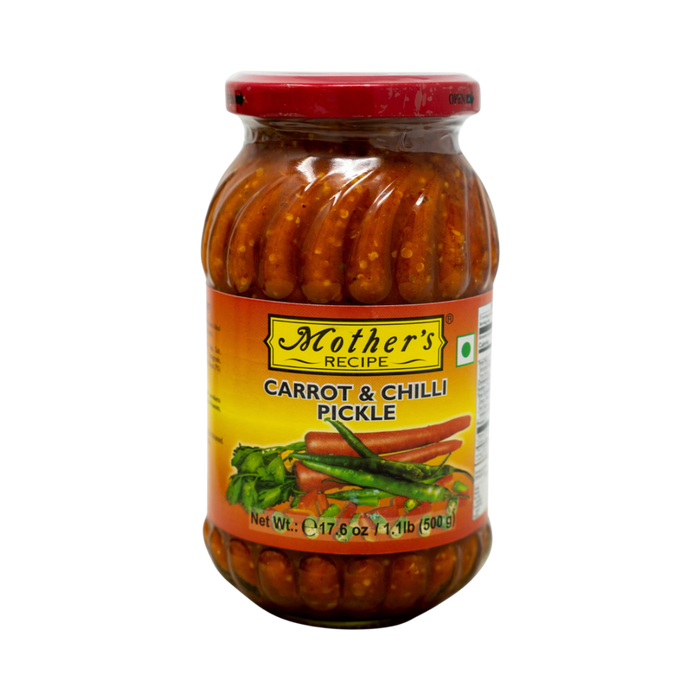 Mothers Carrot and chilli pickle 500g