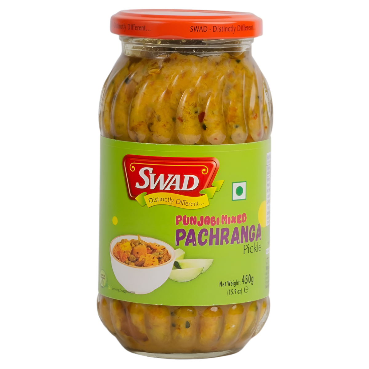 Swad Punjabi Pachranga Mixed Pickle 450g — Spice Divine