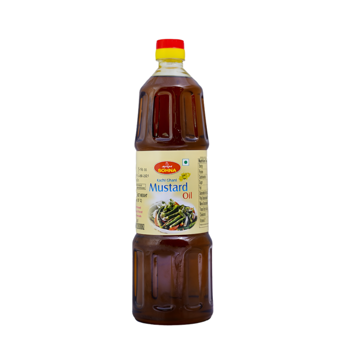Sohna Kachi Ghani Mustard Oil 1L