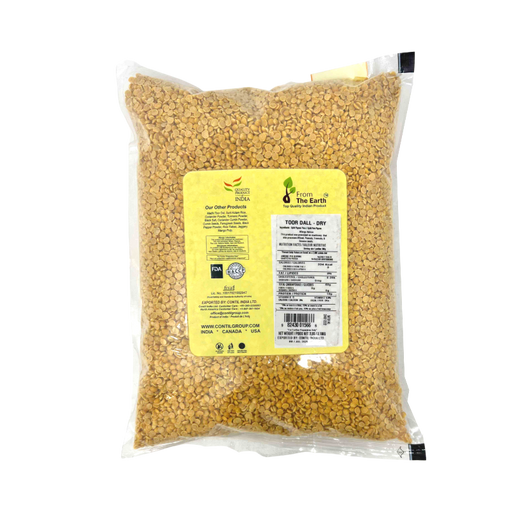 From The Earth Toor Dal Dry 7lb - Lentils | indian grocery store in mississauga