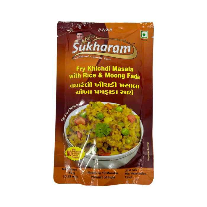 Sukharam Instant Mix Fried Khichdi With Rice And Moong Fada. 150g - Ready To Cook | indian grocery store in windsor