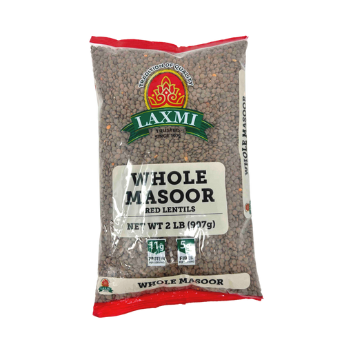 Laxmi Whole Masoor (Red Lentils) - Lentils | indian grocery store in Moncton