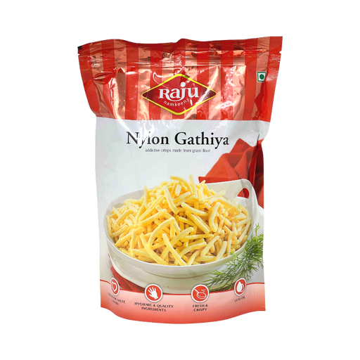 Raju Namkeen Nylon Gathiya 400g - Snacks | indian grocery store in Saint John