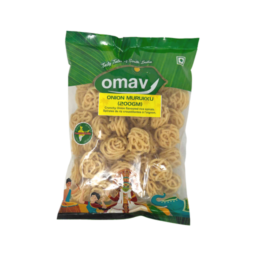 Omav Onion Murukku 200g - Snacks | indian grocery store in brantford