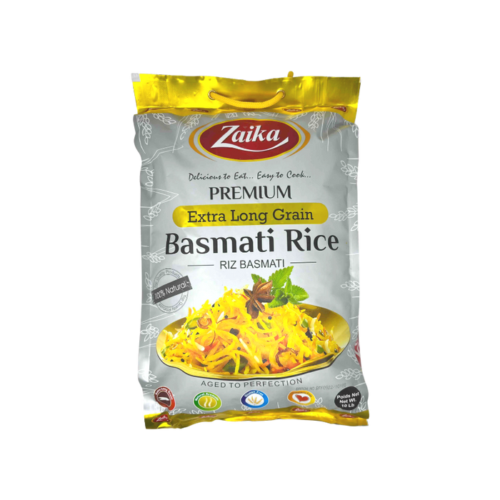 Zaika Extra Long Grain Basmati Rice 10Lb - Rice | indian grocery store in mississauga