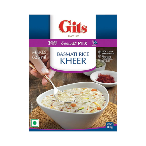Gits Instant Mix Basmati Rice Kheer 100g - Instant Mixes - the indian supermarket