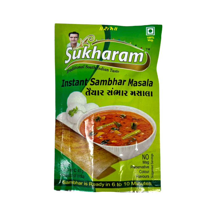 Sukharam Instant Sambhar Masala 40gm - Spices | indian grocery store in windsor