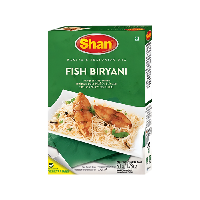 Shan Seasoning Mix Fish Biryani 50g - Spices | indian grocery store in Longueuil
