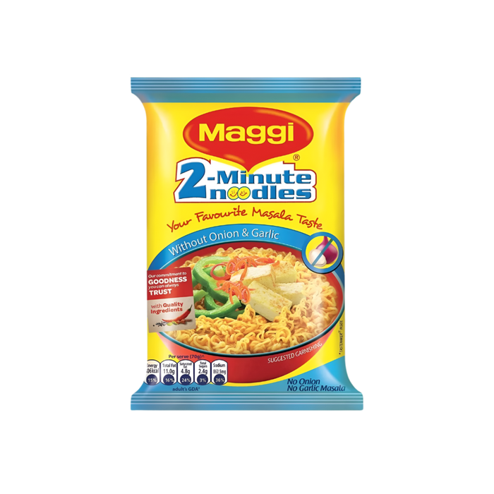 Maggi 2-Minute Noodles Without Onion and Garlic 70g