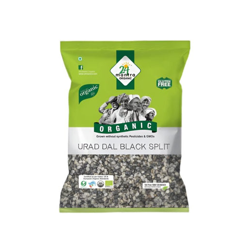 24 Mantra Organic Urad Black Split 2lb - Organic - bangladeshi grocery store in canada