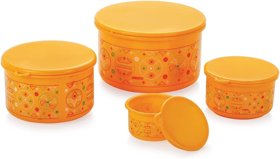 Aristo Plastic Container 4 pcs Set