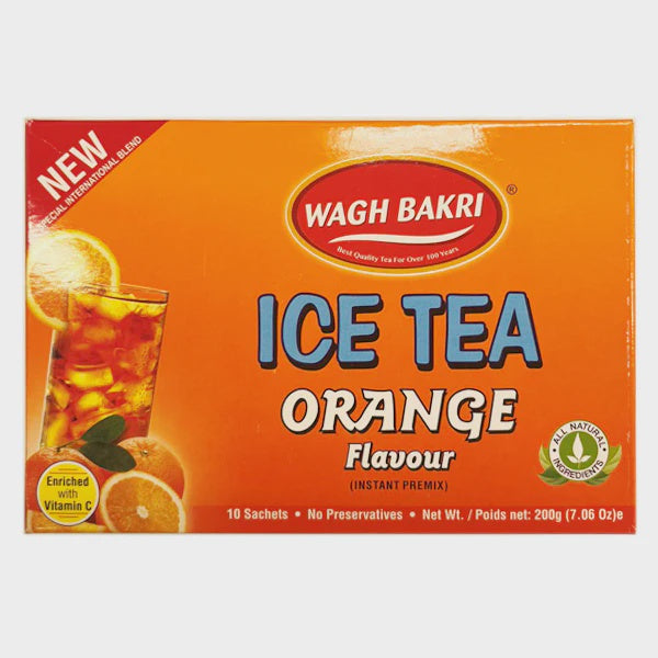 Wagh Bakri Ice Tea Orange Flavour Instant Mix 200g