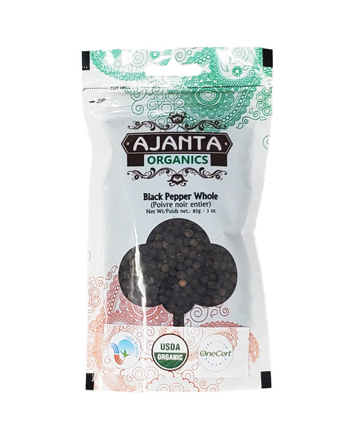 Ajanta Organics Black Pepper Whole - Spices | indian grocery store in guelph