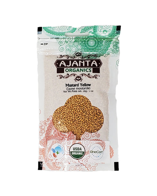 Ajanta Organics Mustard Yellow 85g - Spices | indian grocery store in guelph