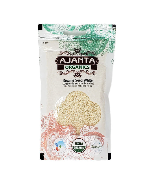 Ajanta Organics Sesame Seed White 85g - Spices | indian grocery store in kitchener