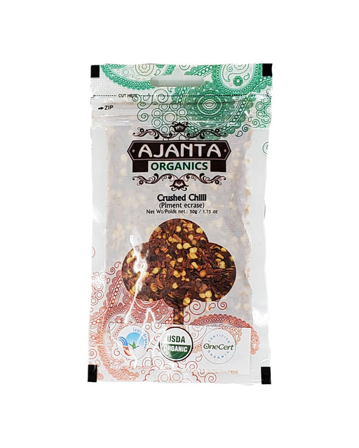 Ajanta Organics Crushed chilli 50g - Spices | indian grocery store in north bay