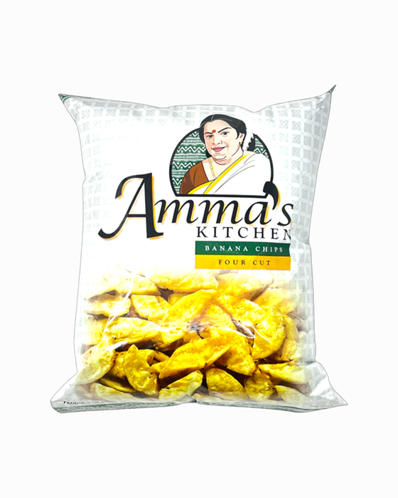 Amma's Kitchen Banana Chips Four Cut 400g - Snacks | indian grocery store in kingston