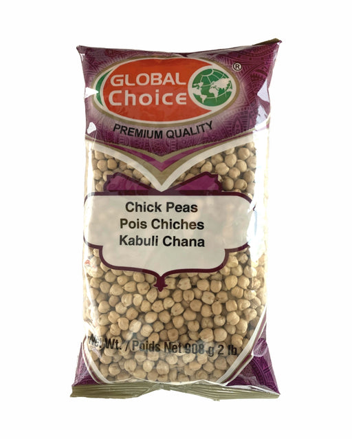 Global Choice Chick Peas 908gm ( Kabuli Chana 2lb) - Lentils - pooja store near me