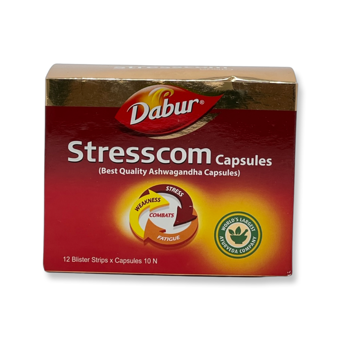 Dabur Stresscom capsules 200gm - Health Care | indian grocery store in Saint John