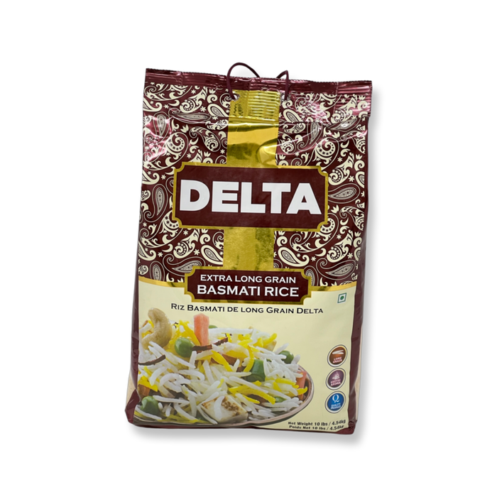 Delta Extra long grain Basmati rice 10Lb4 - Rice - east indian supermarket