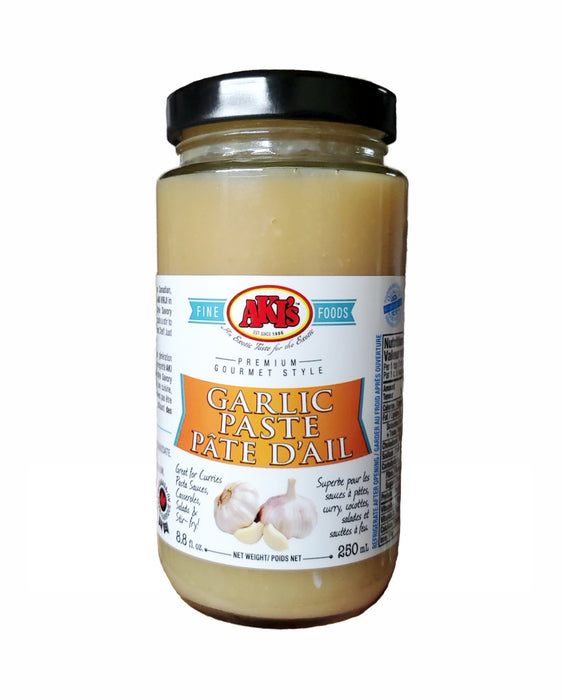 Aki's Garlic Paste 250ml - Pastes - Spice Divine