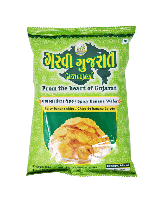 Garvi Gujarat Spicy Banana Wafer - Snacks - kerala grocery store in canada