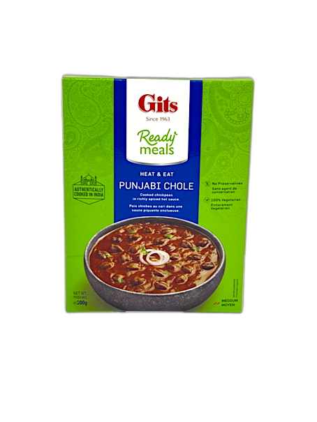 Gits Ready Meal Punjabi Chole 300gm - Ready To Eat | indian grocery store in Laval