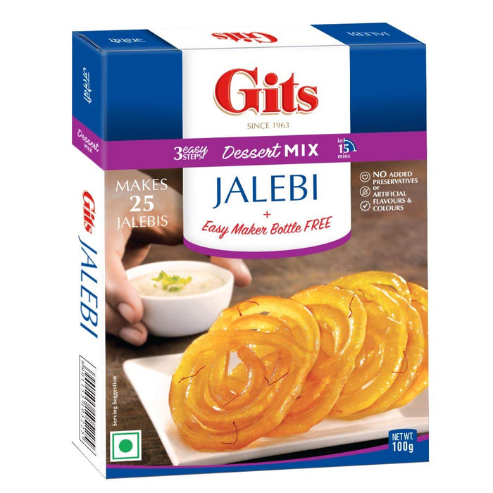 Gits Instant Mix Jalebi 100g + 50g - Instant Mixes | indian grocery store in vaughan