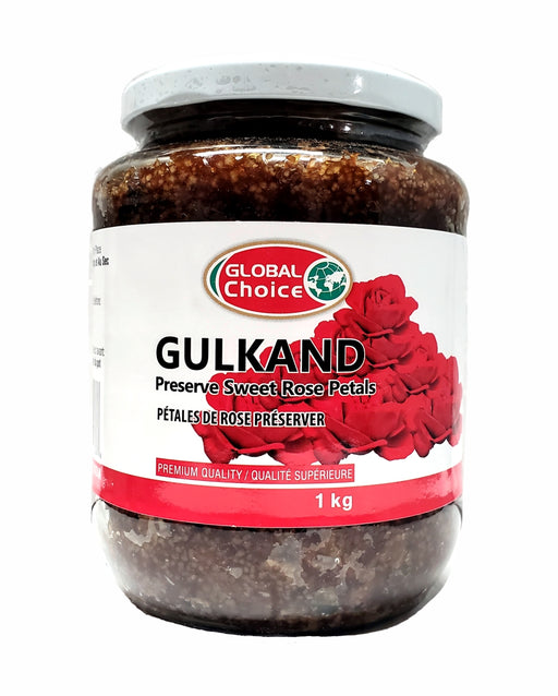Global Choice Gulkand 1kg ( Preserve Sweet Rose Petals) - Jam | indian grocery store in london