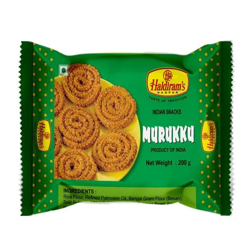 Haldirams Murukku 200gm - Snacks | indian pooja store near me