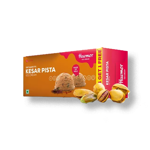 Havmor Kesar Pista Family Pack 700ml - Frozen - Best Indian Grocery Store