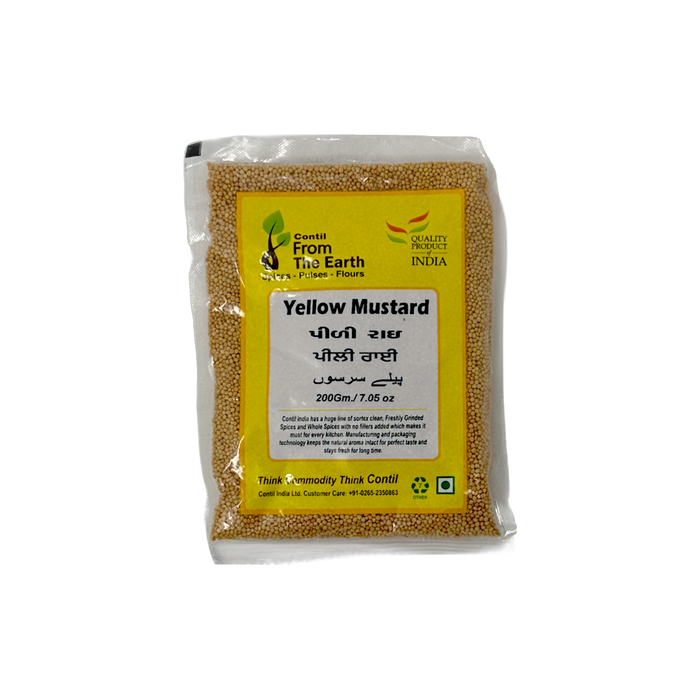 From The Earth Yellow Mustard 200g