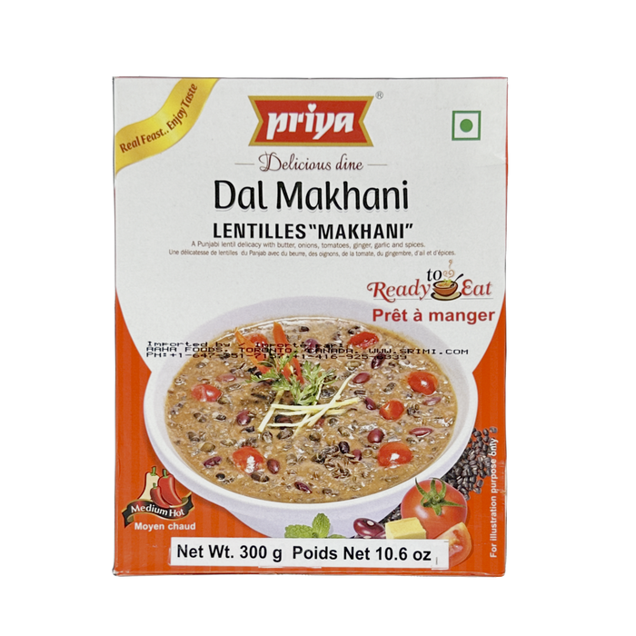 Priya Ready To Eat Dal Makhani 300g