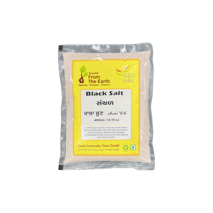 From The Earth Black Salt 400g