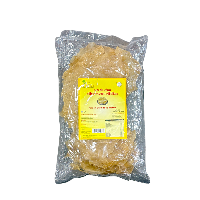 From The Earth Green Chilli Rice Waffer 400g