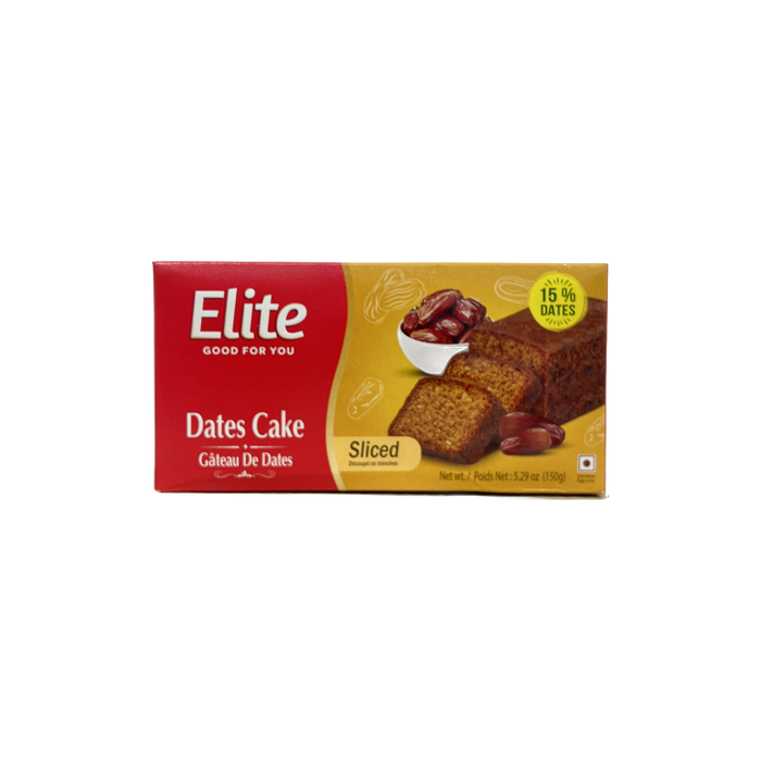 Elite Sliced Dates Cake 150g