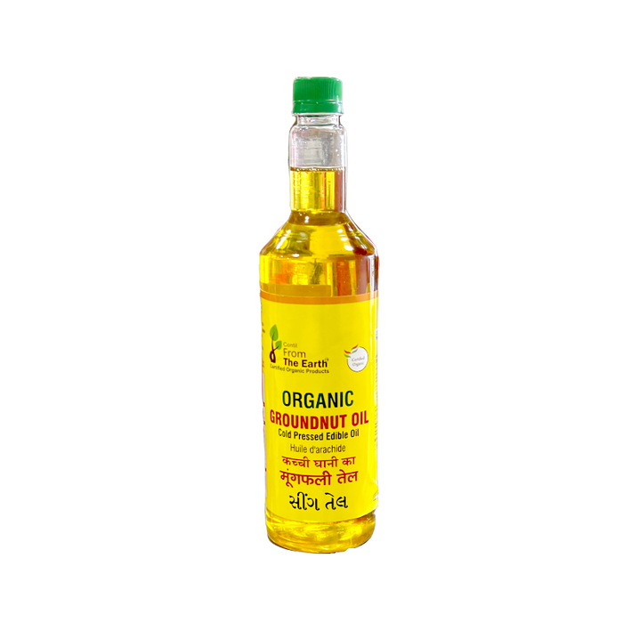 From The Earth Organic Groundnut Oil