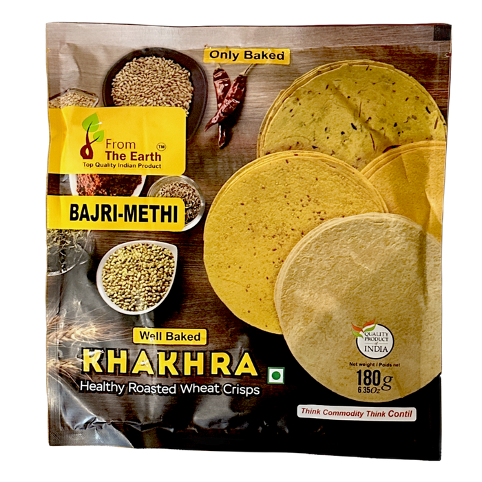 From The Earth Oats Masala Khakhra 180g