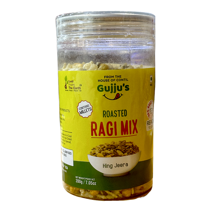 Gujju's Roasted Ragi Mix (Hing Jeera Flavour) 200gm