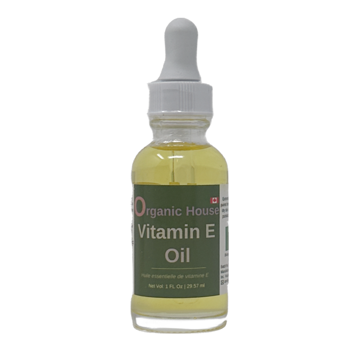 Organic House Vitamin E Oil — Spice Divine