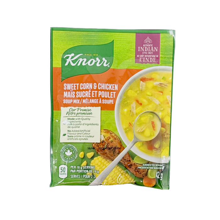 Knorr Sweet Corn and Chicken Soup Mix 42g
