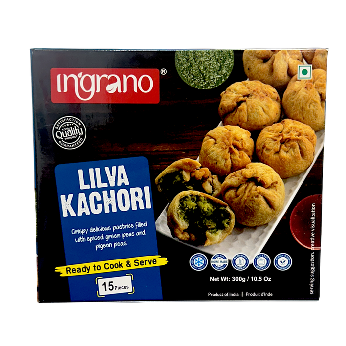 Ingrano Lilva Kachori (15 Pcs) 300g